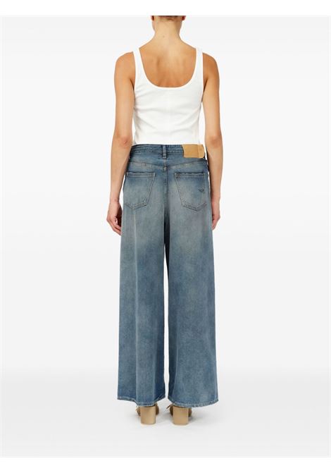 jeans con coulisse donna blu MM6 MAISON MARGIELA | S52LA0246 M30017994